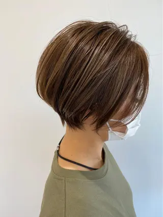 ショート ウサミ/髪質改善 酸性ストレート🌈のヘアスタイル