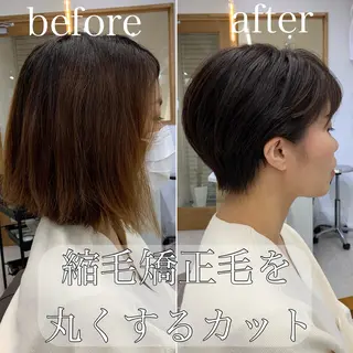 ショート ショート、ボブ特化 長島智彦のヘアスタイル