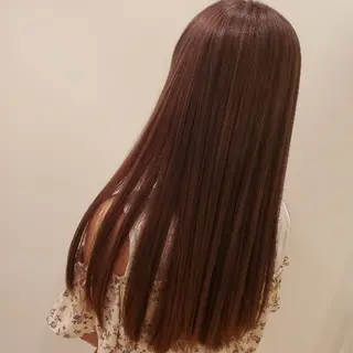 ロング カラー 顔まわりデザイン🌿 ふじこのヘアスタイル