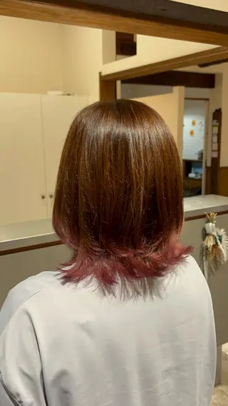 セミロング LicobyPONO所属・Rio 🎀🫧のヘアスタイル