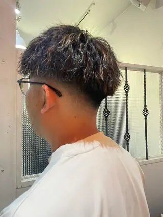 カラー パーマ メンズ Men's hair salon First 中百舌鳥店所属・First なかもず 店 YUKIのヘアスタイル