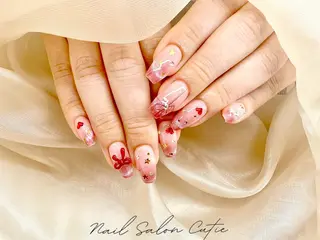 ネイル ワンホンネイル 韓国ネイルのネイルデザイン