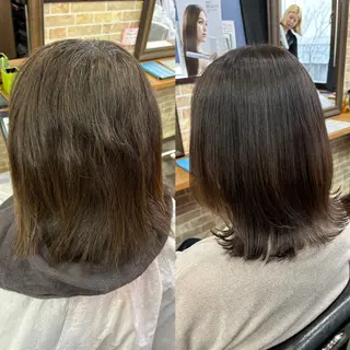 ミディアム 美髪ヘア 🤍erikaのヘアスタイル