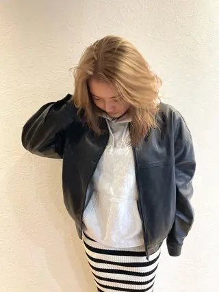 ミディアム 韓国/透明感 riToのヘアスタイル