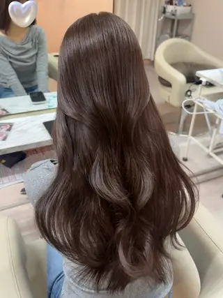 ロング カラー ♡韓国/レイヤー カット/Ayana♡のヘアスタイル