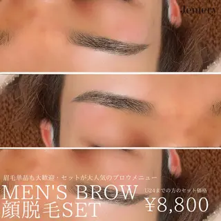 メンズ マツエク・マツパ アイブロウ 💎Jemery 脱毛まつエクサロン💎所属・Jemery関内/ 眉毛/まつ毛/脱毛の眉毛・アイブロウイメージ