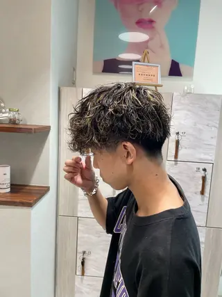 ショート メンズ 伊藤 隆星のヘアスタイル