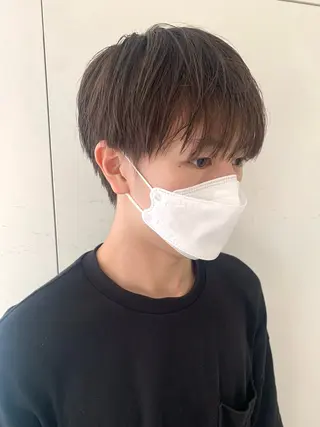 メンズ 松浦ゆずき 韓国/ 診断/ダウンパーマのヘアスタイル