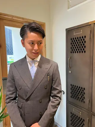 メンズ nishido ハイライト/メンズのヘアスタイル