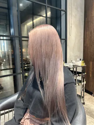 ロング カラー 透明感カラー &ハイトーンカラーのヘアスタイル