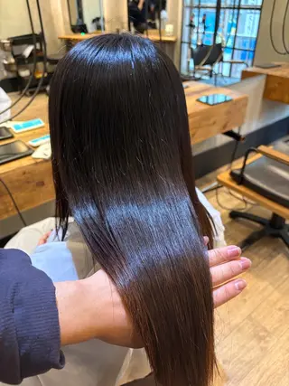 セミロング 新宿/カット/ 縮毛矯正/かずまのヘアスタイル