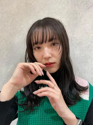 ミディアム 岬 弘人のヘアスタイル