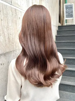 ロング カラー 艶髪/髪質改善/ NATSUKI🍯のヘアスタイル