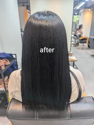 ロング カラー スパニスト 中川のヘアスタイル