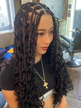 ヘアアレンジ 水野 明羽のヘアスタイル