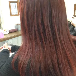 セミロング カラー 金崎 新吾のヘアスタイル