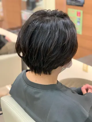 ショート パーマ 頭浸浴×似合わせ HolyGrailのヘアスタイル