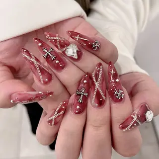 ネイル moca  心斎橋店所属・moca心斎橋店 Aina🐈‍⬛🤍のネイルデザイン