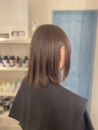 ミディアム やまだ→アトリエニノ モデルさん募集中！のヘアスタイル
