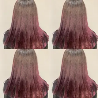 ロング カラー 飯田 祥哉のヘアスタイル