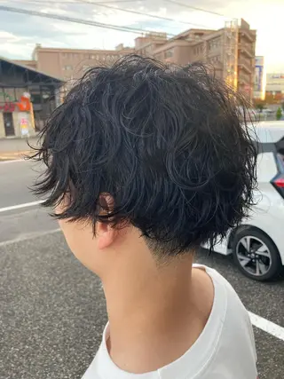 パーマ メンズ パーマが得意な【最高 悠斗】のヘアスタイル