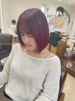 ショート カラー 原田 桜花のヘアスタイル