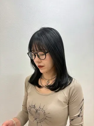 ミディアム カラー 🌼REINA 🌼韓国ボブ🌼赤坂のヘアスタイル