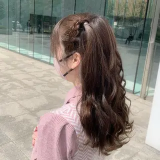 ヘアアレンジ 🩶ヘアセット Ayaha🩶のヘアスタイル