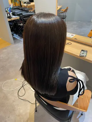 カラー GIEN Nu+ 中谷 翔のヘアスタイル