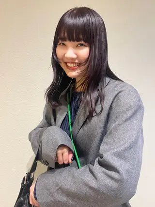 カラー 南部 綾音のヘアスタイル