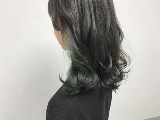 セミロング カラー MAIKO 【中崎・茶屋町】のヘアスタイル