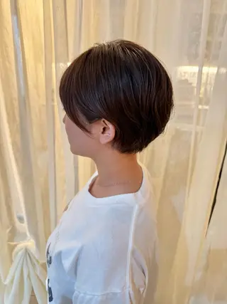 ショート 藤原 百花のヘアスタイル