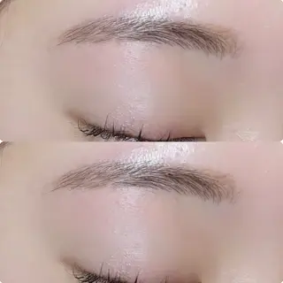 アイブロウ meguru／マツパ ／マツエク／束感のマツエク・マツパデザイン