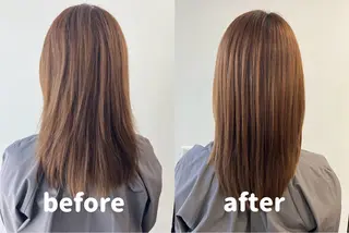 ミディアム 長野 英聡のヘアスタイル