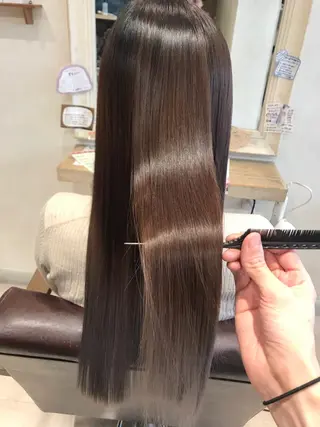 ロング メンズ指名多数!! SiLO 田島のヘアスタイル