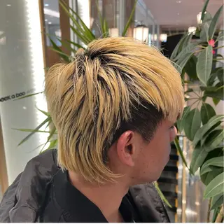 ショート メンズ juve.別府店所属・ヤマダ ルカのヘアスタイル