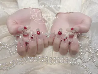 ネイル ラベンダー💖日暮里 ルル💖ネイルのネイルデザイン