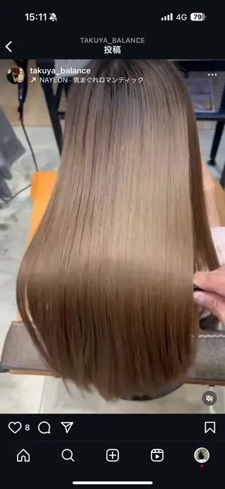 ロング balance.所属・balance.赤田 蒼空のヘアスタイル