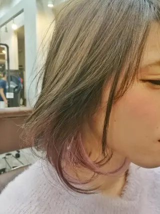 ミディアム カラー 【ネウィ天王寺 】seiyaのヘアスタイル