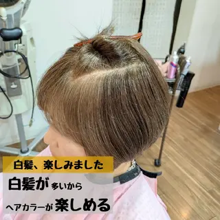 ショート 美容室IWAMI所属・中谷亮介 /大人世代のヘアスタイル