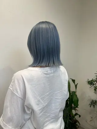 ショート ボブ/ハイトーン 立川loose 下田のヘアスタイル