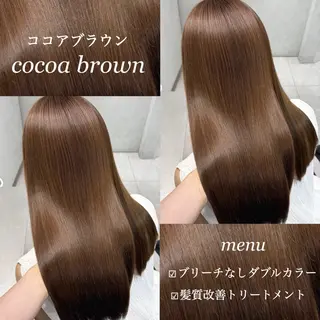 セミロング emi 韓国ワンホンヘアのヘアスタイル