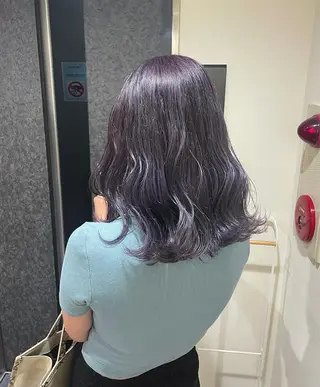 セミロング soyon心斎橋所属・♡透明感/艶カラー/ M a I ♡のヘアスタイル
