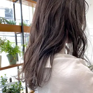 セミロング カラー ヘアアレンジ tane.所属・【ダメージレス施術】 【透明感】北村 拓也のヘアスタイル