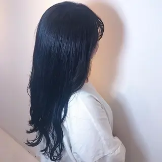 ロング カラー アオイ🩵暖色 /まろやかカラーのヘアスタイル