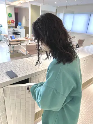 ロング パーマ メンズカット /パーマ🍀田畑玖音のヘアスタイル