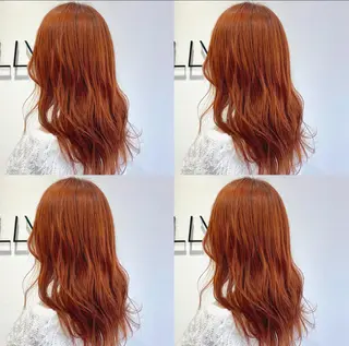 ロング カラー 💘韓国カラー💘 クルミのヘアスタイル