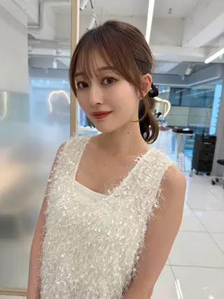 ミディアム 顔周り🇰🇷韓国 レイヤー/いづみ💞のヘアスタイル