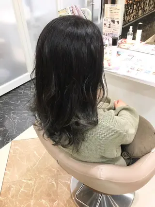 セミロング 髪質改善 阪口 雄佑のヘアスタイル