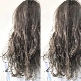 ロング カラー パーマ ヘアアレンジ tocca所属・毎月通える価格♪ 杉本真基のヘアスタイル